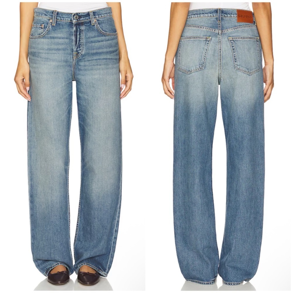 GRLFRND Bella Low Rise Boyfriend Jeans in Vermont Ave Size 26